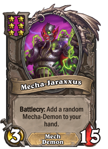 Mecha-Jaraxxus (Image via Blizzard)