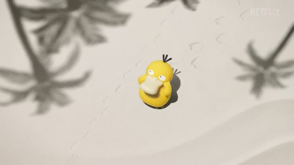 Psyduck in the new series (Image via Netflix)