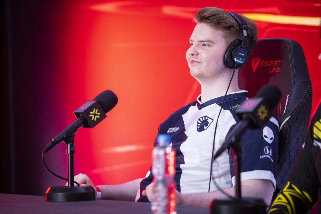 FEBRUARY 21: Igor "Redgar" Vlasov of Team Liquid is seen during the VALORANT Champions Tour 2023: LOCK//IN press conference on February 21, 2023 in São Paulo, Brazil. (Photo by Colin Young-Wolff/Riot Games)