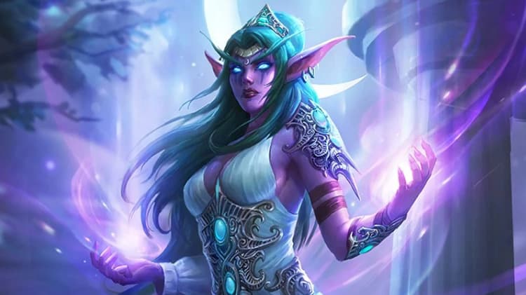 Tyrande Whisperwind artwork (Image via Blizzard Entertainment)
