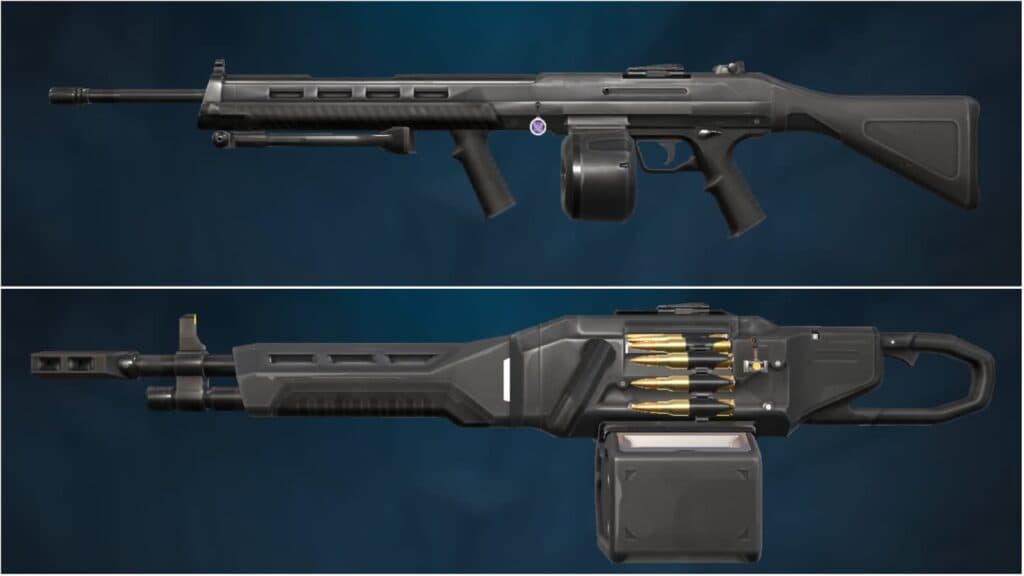 All of the Machine Guns in VALORANT (Image via Esports.gg)