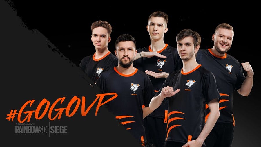 The ‘Virtus.pro’ name returns to Rainbow Six Siege as Ubisoft lifts sanctions cover image