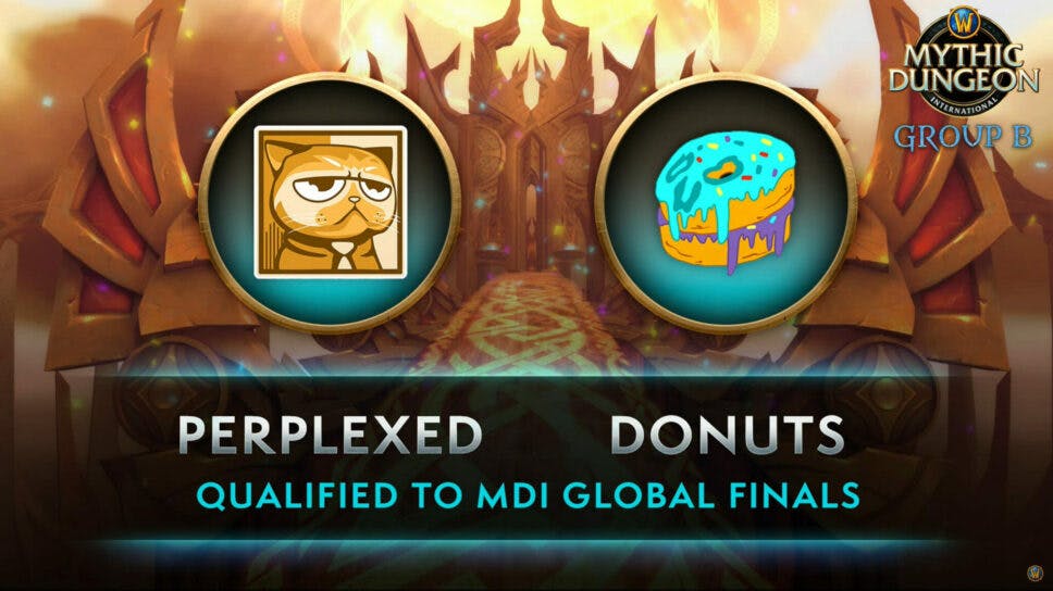 WoW MDI Group B results: Perplexed and Donuts head to WoW MDI Global Finals cover image