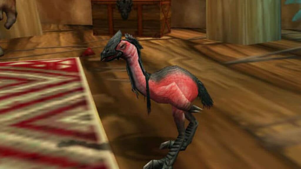 The original World of Warcraft Swift Lovebird model. It looks nicer these days (Image via Blizzard)