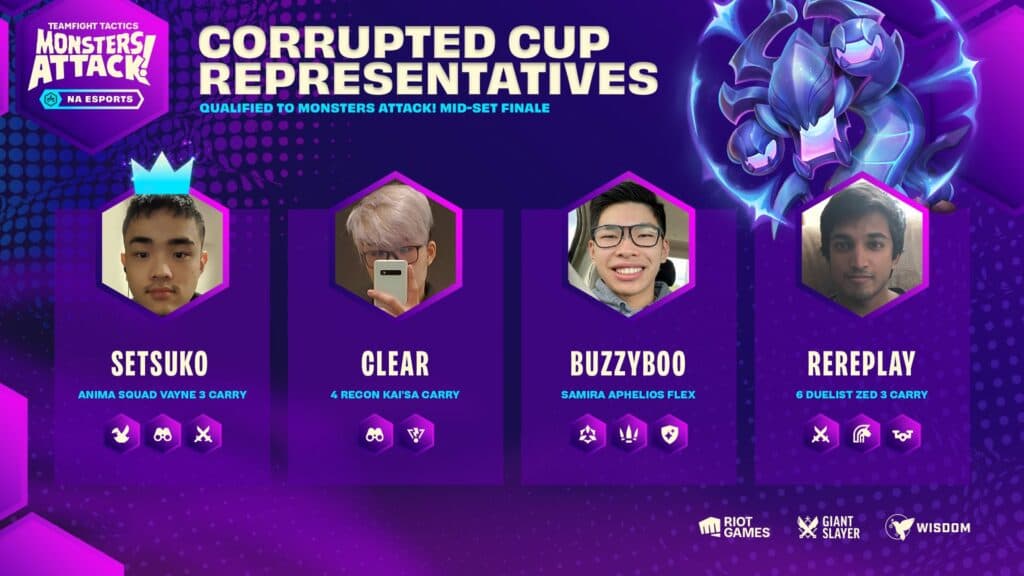 Corrupted Cup players (Image via Riot Games)