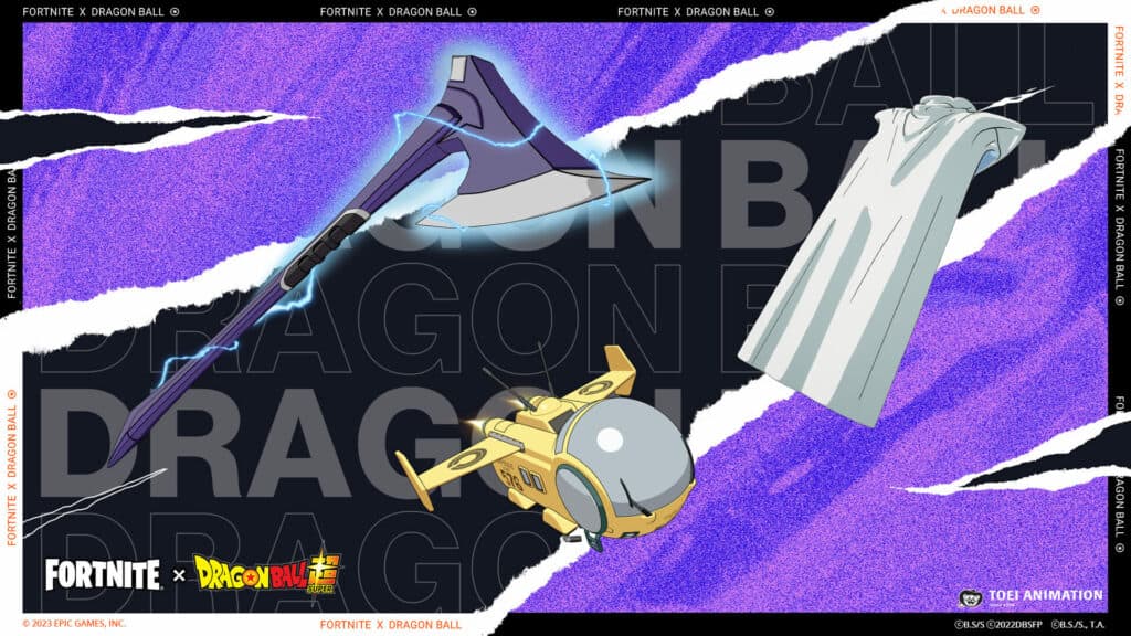 Son Gohan cosmetics via Epic Games