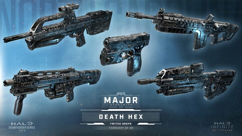 How to get the exclusive Halo Death Hex weapon skin drops cover image