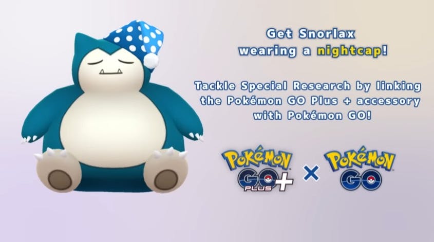 How to get Snorlax using the Pokémon Go Plus+ (Image via The Pokémon Company)