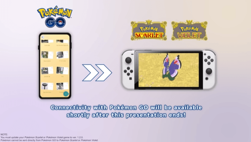 Pokémon Scarlet, Violet, and Pokémon Go (Image via The Pokémon Company)