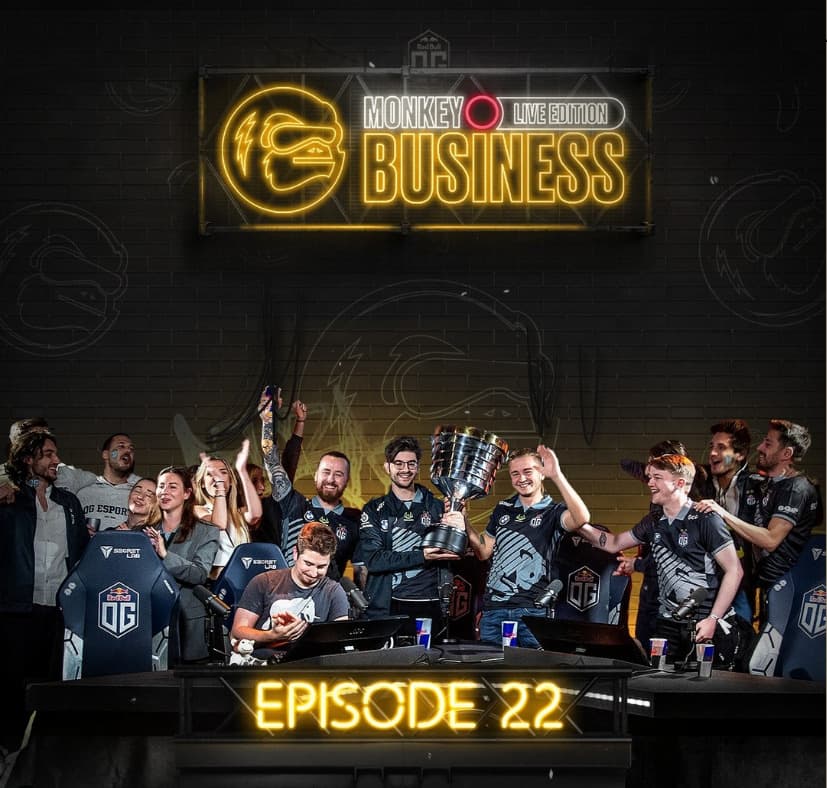 Monkey Business Show at the ESL One Stockholm.