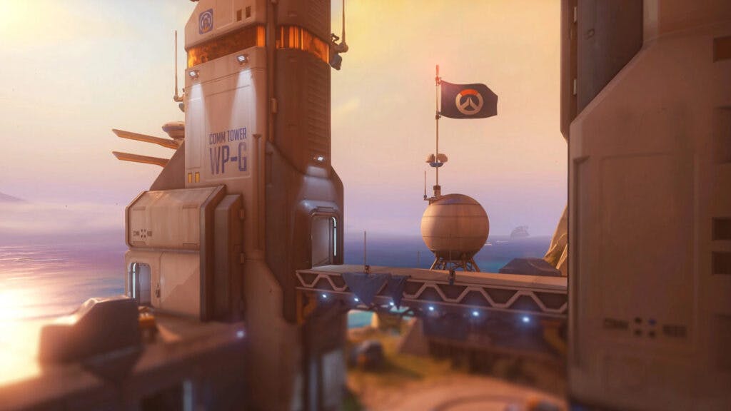 The Watchpoint: Gibraltar map (Image via Blizzard Entertainment)