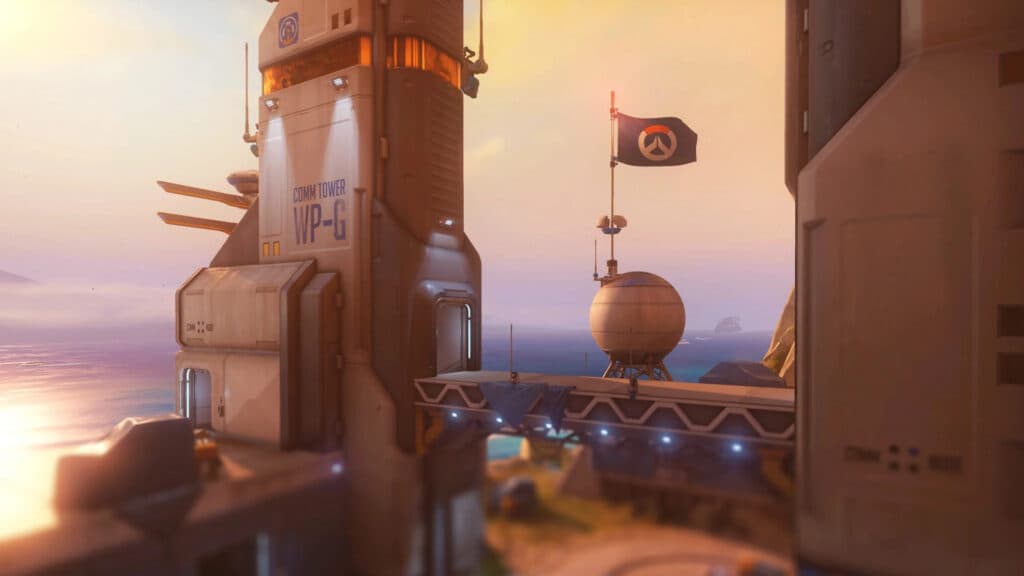 The Watchpoint: Gibraltar map (Image via Blizzard Entertainment)