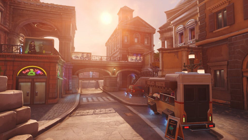 Colosseo is a Push map (Image via Blizzard Entertainment)