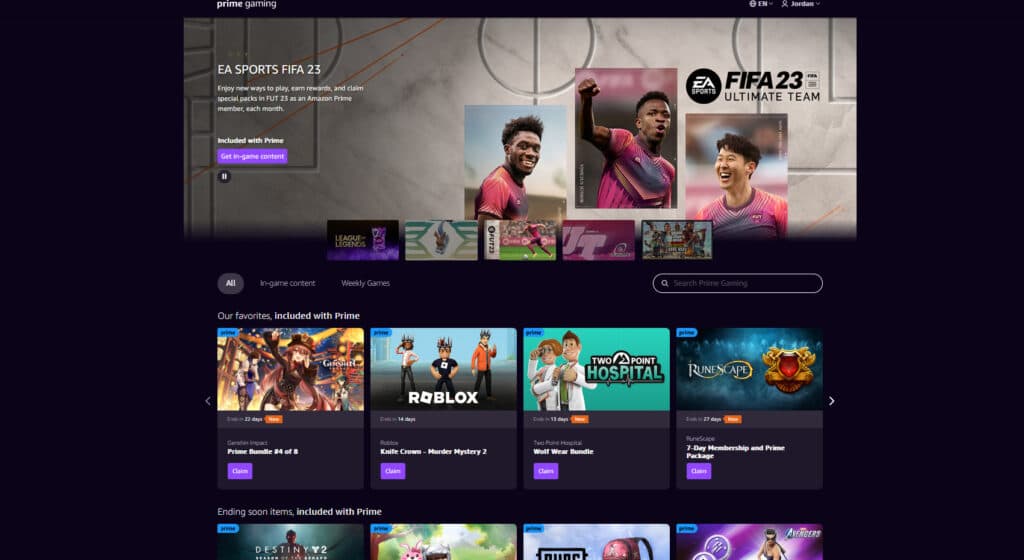 Prime Gaming - League of Legends