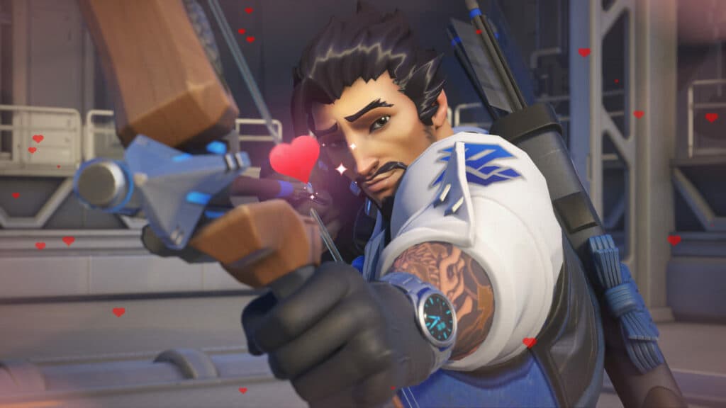 Overwatch 2 Cupid's kiss highlight intro (Image via Blizzard Entertainment)