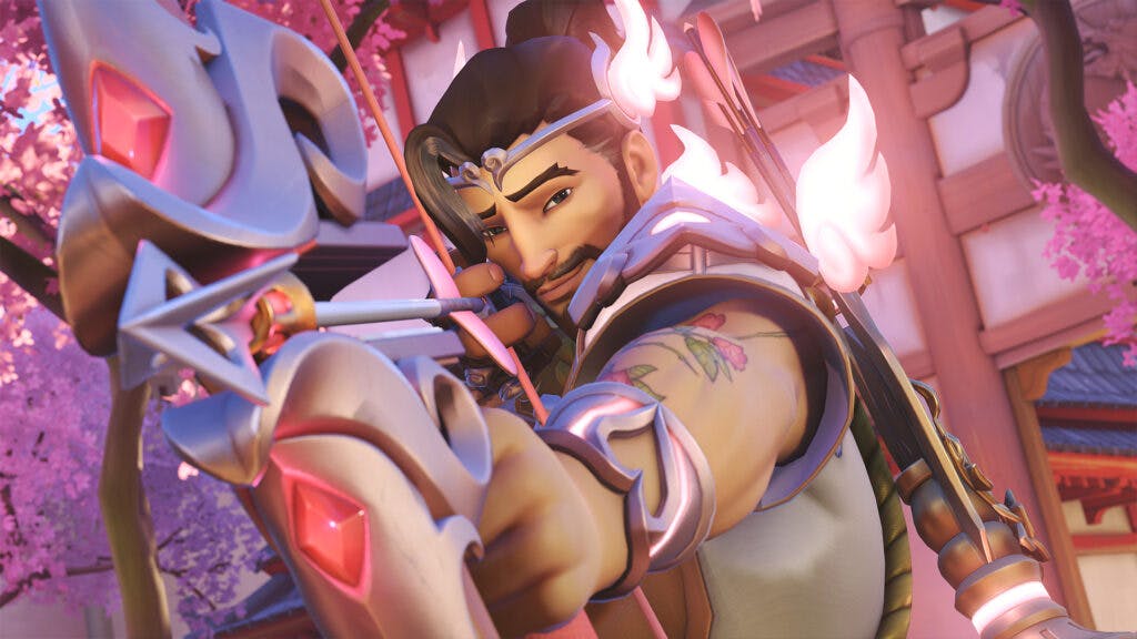 Cupid Hanzo in Overwatch 2 (Image via Blizzard Entertainment)