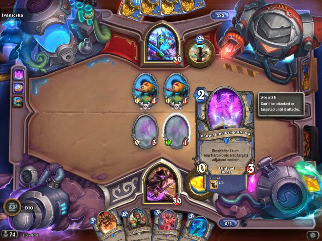 When Clones Attack Tavern Brawl strategy (Image via Blizzard Entertainment)