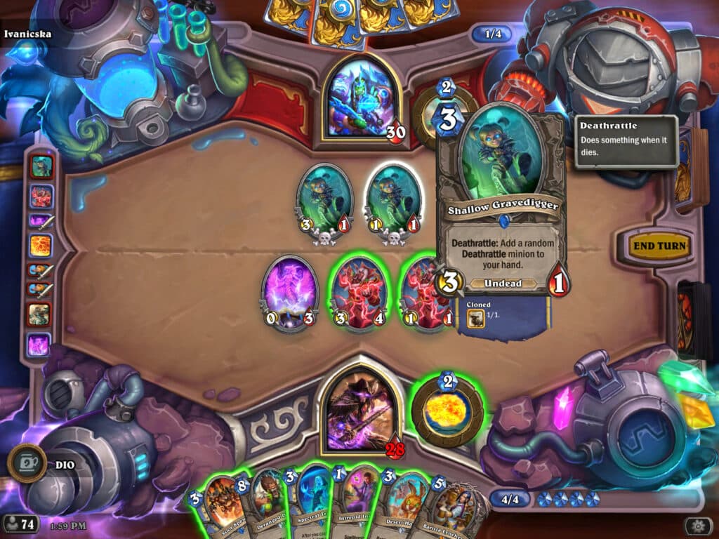Hearthstone Tavern Brawl screenshot (Image via Blizzard Entertainment)
