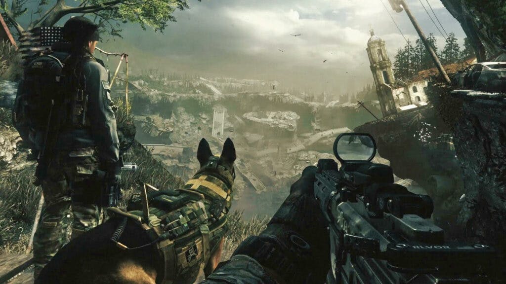 From the start of the Call of Duty: Ghosts campaign. Photo via Call of Duty.