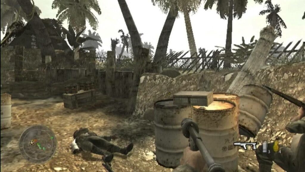World at War suffered graphically on the Wii. Photo via Call of Duty.