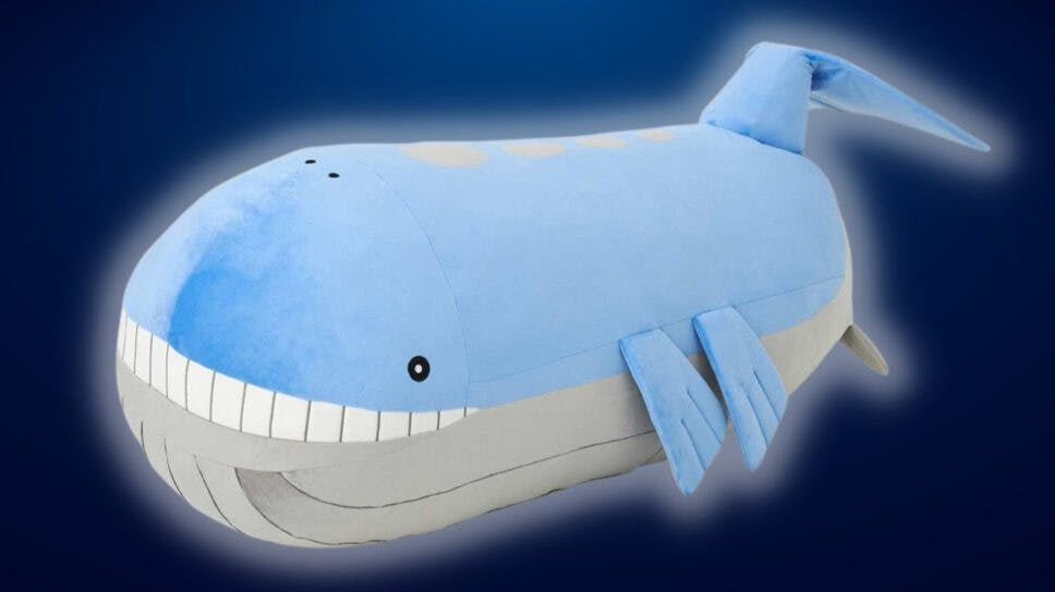 This giant Wailord Pokemon plush will fill the void in your life, at a price cover image