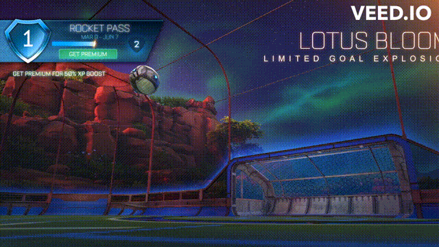 Rocket League Lotus Bloom Goal Explosion