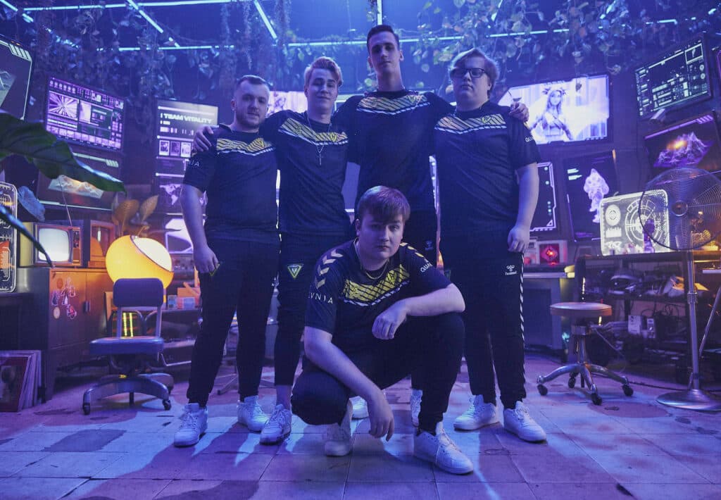 Vitality Roster VCT EMEA 2023 (Photo by Lance Skundrich/Riot Games)