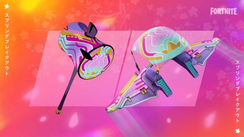 Nannerbloom Hammer Pickaxe and New Spring Flyer Glider via Epic Games