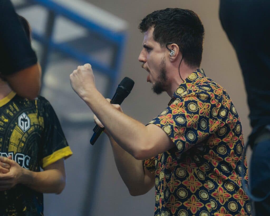 Avo+ at the Lima Major (Image via 4D Esports)