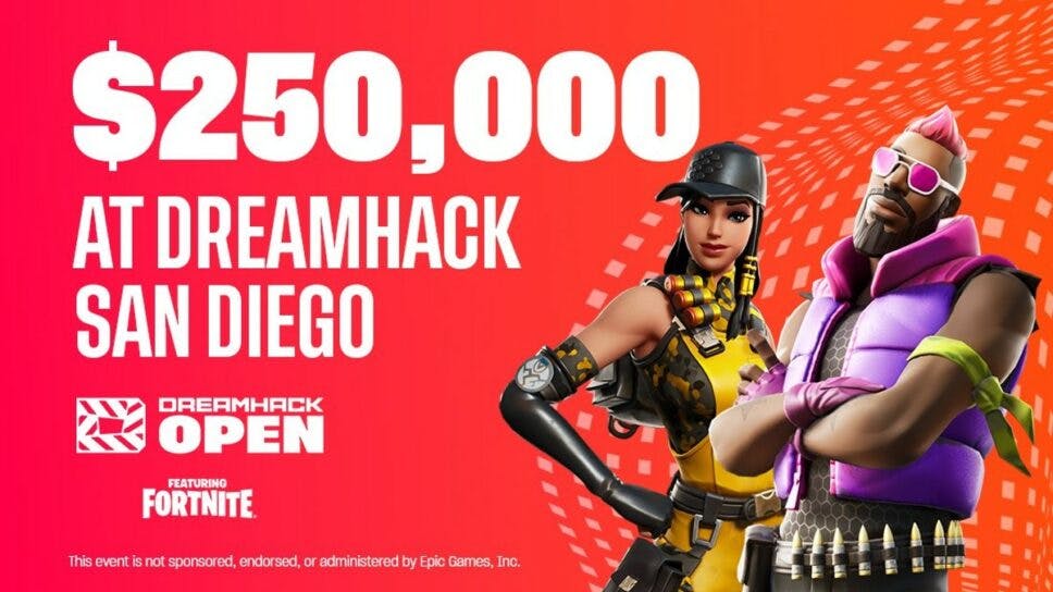 DreamHack San Diego announces $250K Fortnite tournament cover image