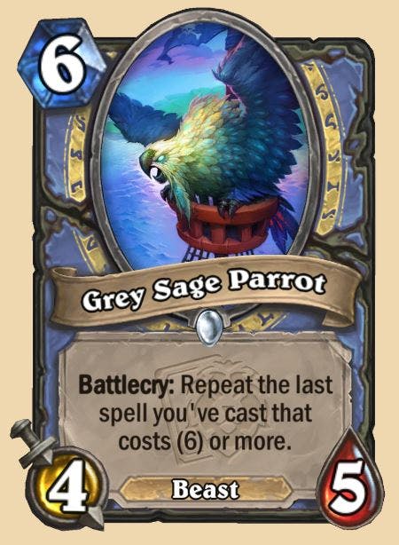 <em>Post-Nerf Grey Sage Parrot</em>