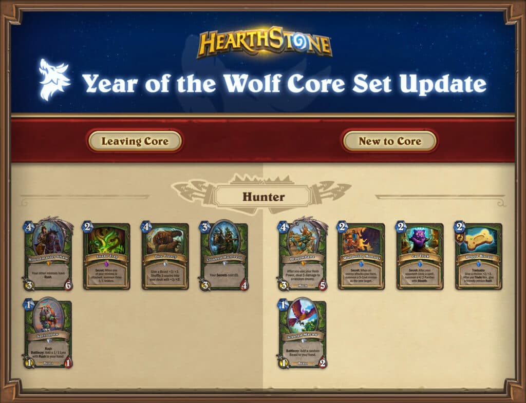 Hunter update (Image via Blizzard Entertainment)