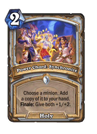 Priest card for Festival of Legends Expansion<br>Image via Blizzard