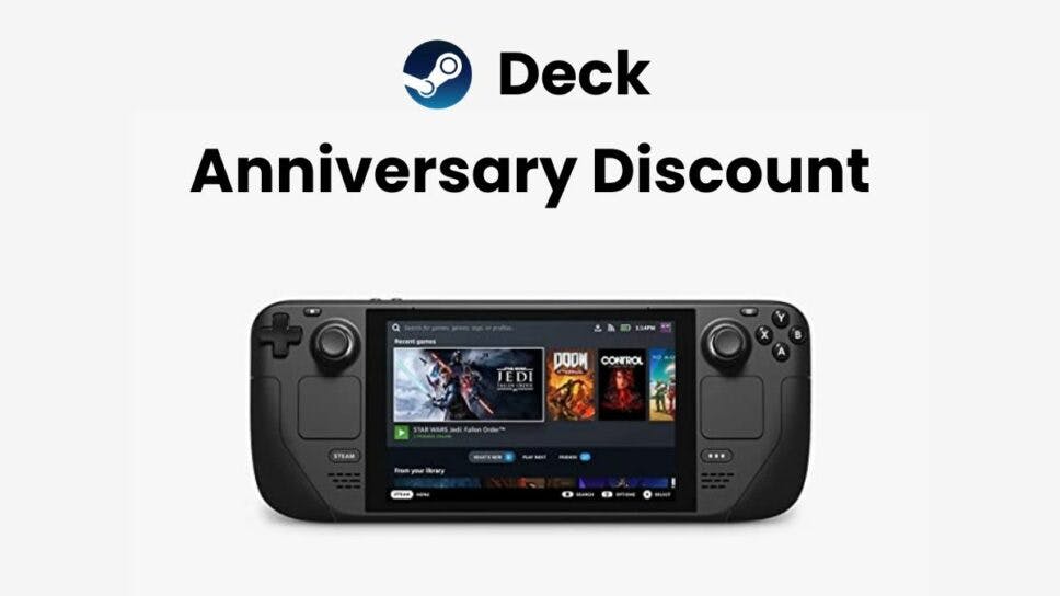 Valve’s Steam Deck gets discount on one-year anniversary cover image