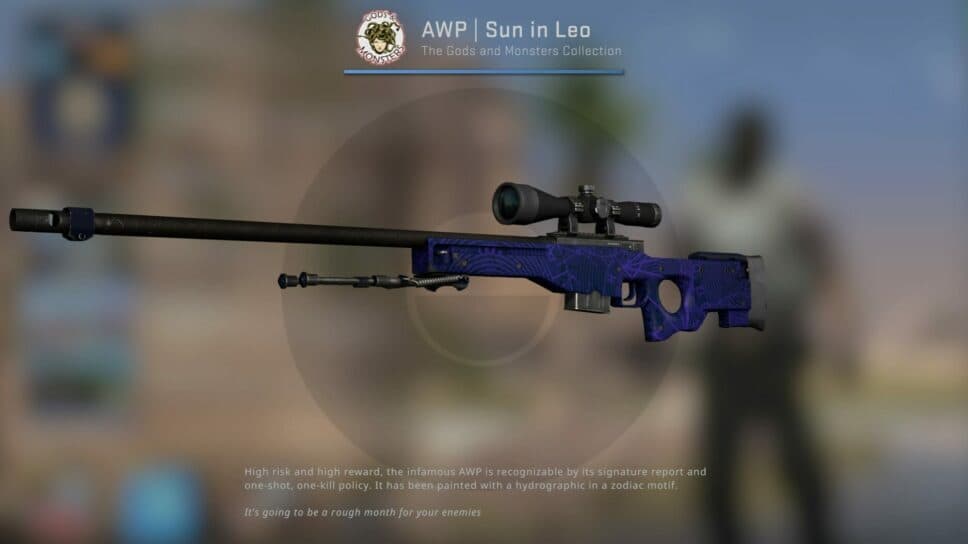 AWP Sun in Leo Steam Market price shoots up after Counter-Strike beta gives  it a colored scope