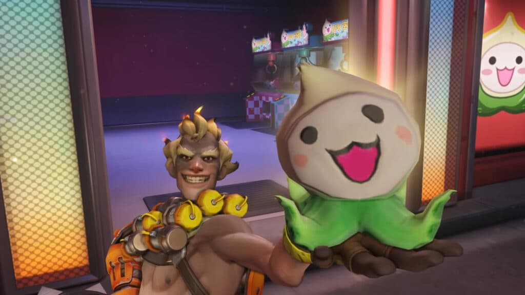 The Overwatch Pachi-Marchi Clash event name refers to Pachimari and the month of March (Image via Blizzard Entertainment)