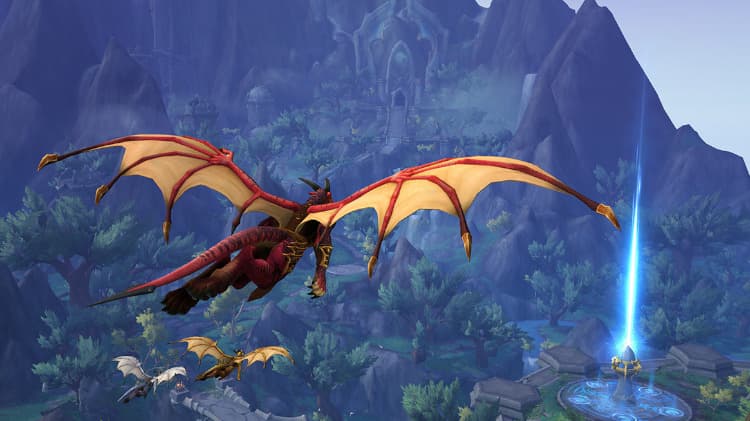 World of Warcraft Dragonflight screenshot (Image via Blizzard Entertainment)