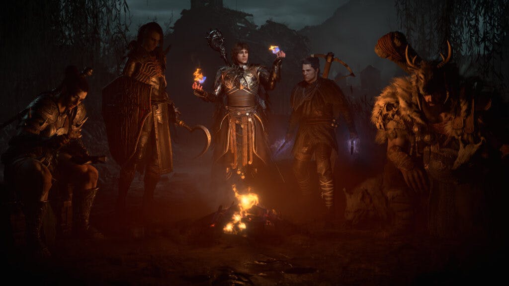 Diablo 4 roles (Image via Blizzard Entertainment)