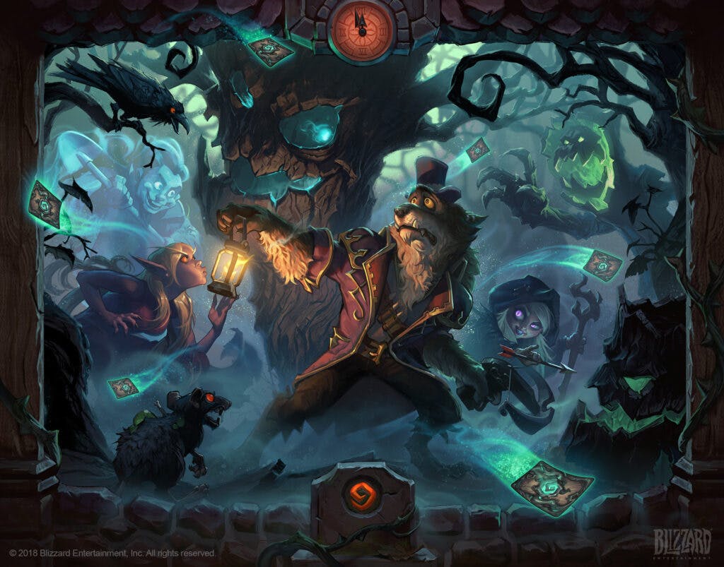 The Witchwood key art (Image via Blizzard Entertainment)