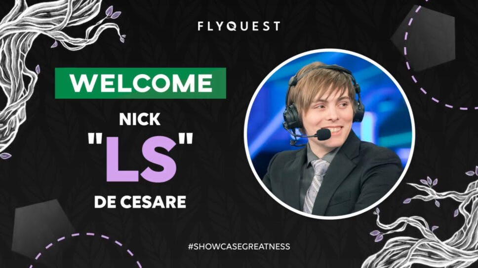 LS joins FlyQuest as a League of Legends streamer and content creator cover image