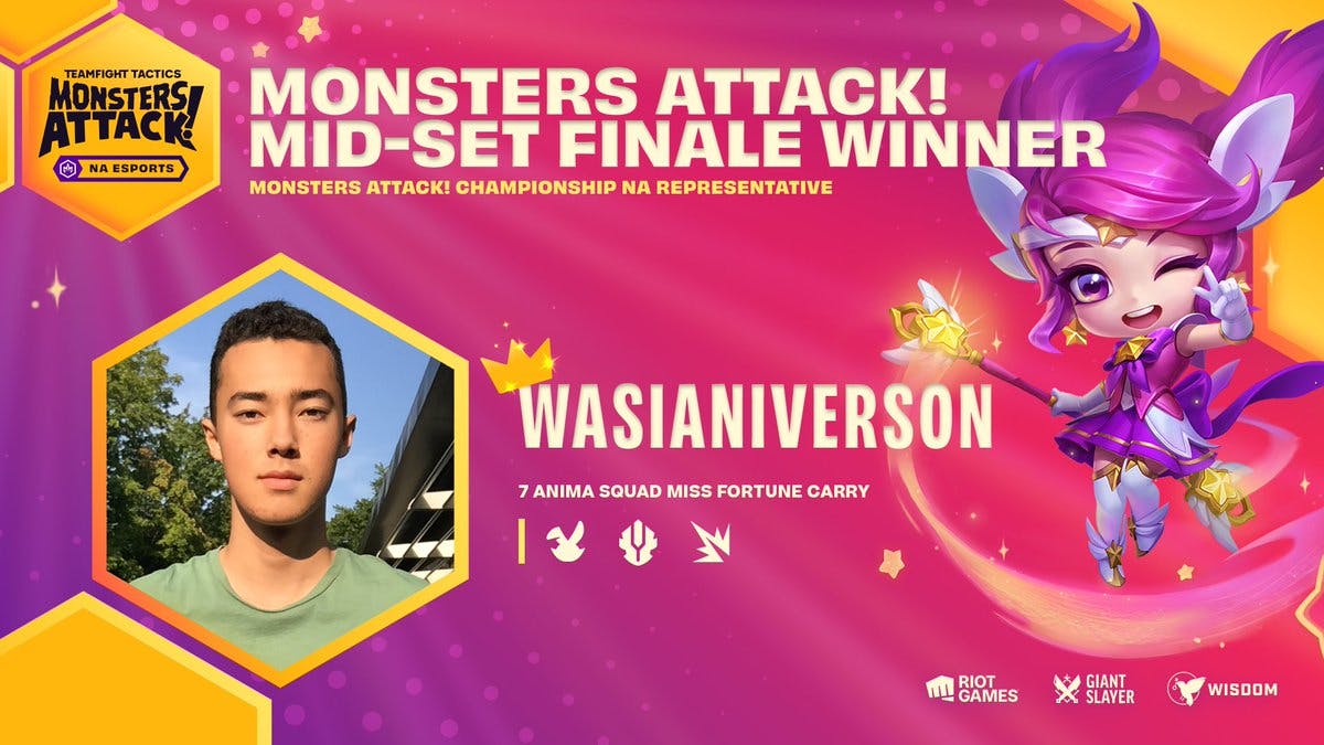 Wasianiverson wins the Monsters Attack: Mid-Set Finale cover image