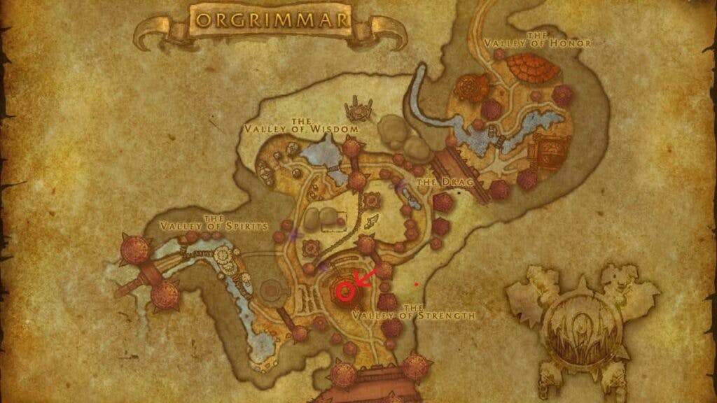 The Throne Room in Orgrimmar (Screenshot by esports.gg)