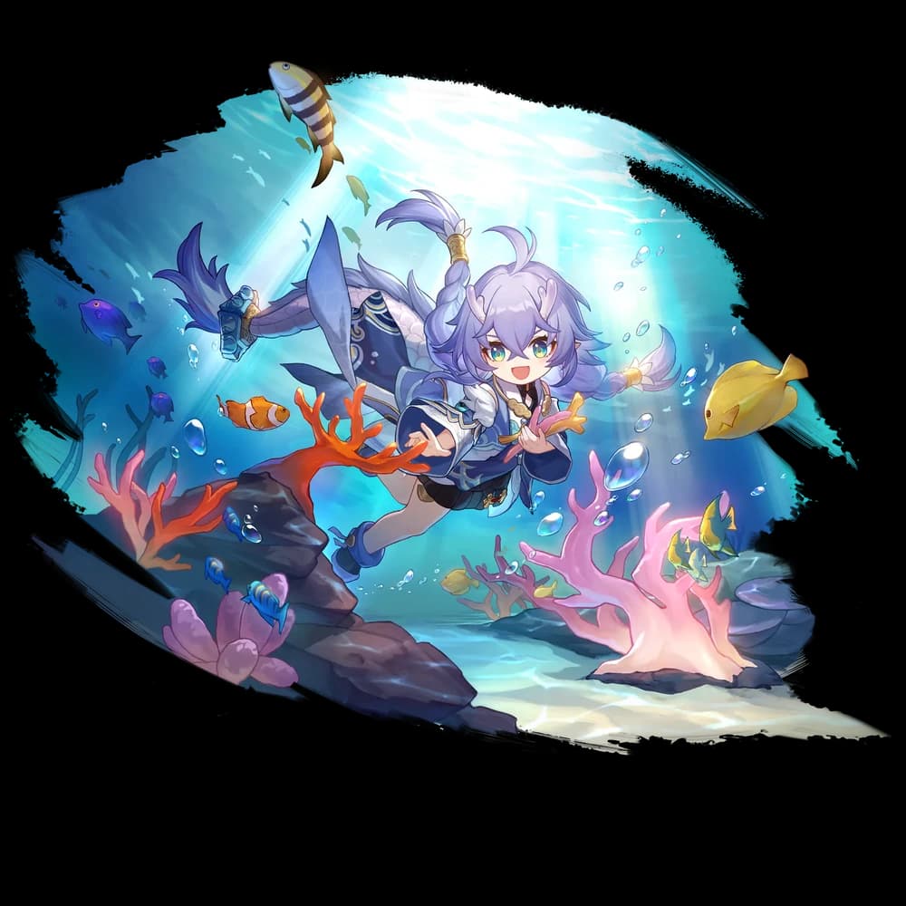 Bailu key art (Image via HoYoVerse)