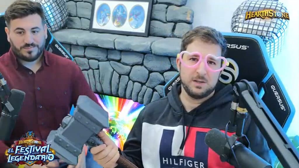 Enterra and Feelink casting the Solary Invitational - Image via esports.gg