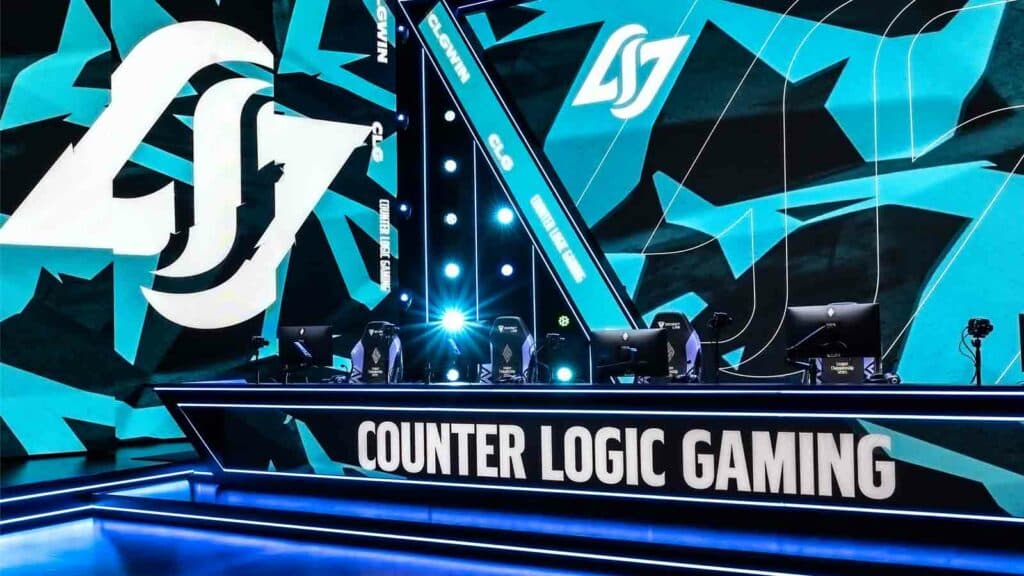 CLG esports (Image via <a href="https://twitter.com/Thinkcard/status/1644083996811493376">Thinkcard</a>)