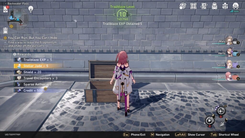 Opening Standard Chests grants a small amount of Trailblaze EXP. Bountiful Chests will offer significantly more.