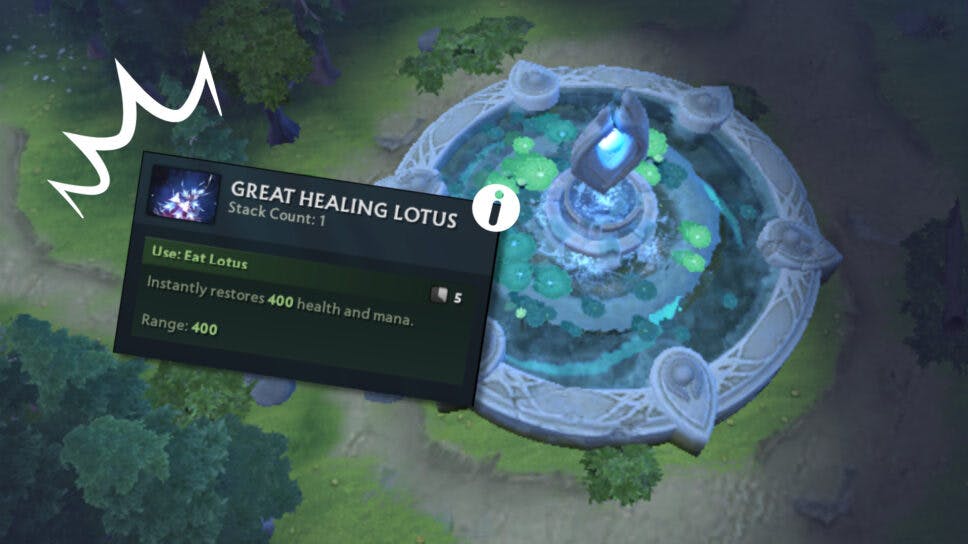 How to use Lotus Pools in Dota 2 cover image
