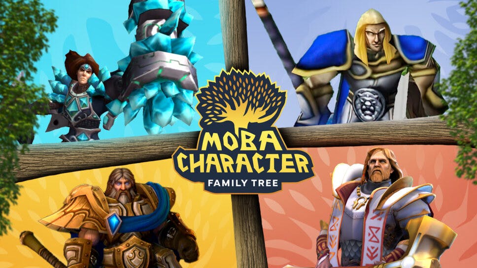MOBA Character Family Tree: Perfect Paladins – Arthas, Omniknight, Taric, Uther cover image