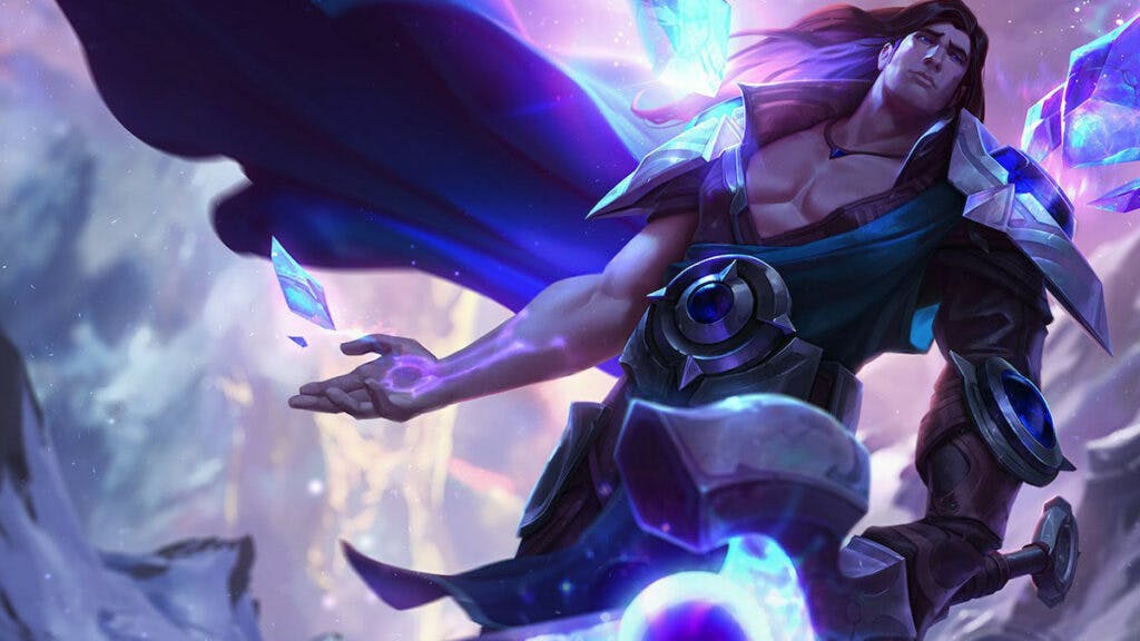 Taric's rework added more classic Perfect Paladin features, but also amped up the pretty-boy look (Image via Riot Games)