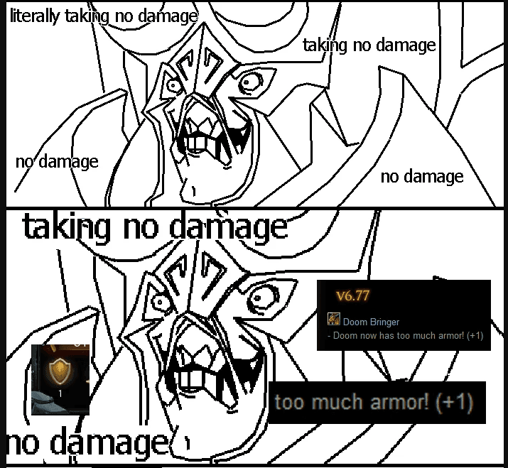 The classic <a href="https://external-preview.redd.it/qScfVf9XIEQPh74ZF5A2WBLGOjR2Gfmy8rVhKJ8xDcQ.png?auto=webp&v=enabled&s=fa4e62d91ec6fcb3179d3894cec85c4ae3531b5a">Dota 2 comic</a> referenced in the riddle (Image via Reddit)